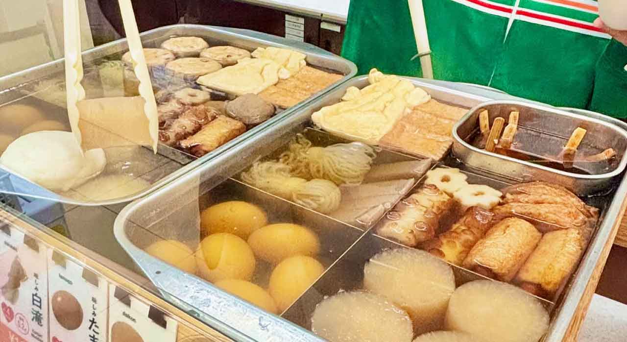 겨울철 필수 간식 '일본 편의점 오뎅', 어묵 종류부터 매장별 국물까지 완벽 분석