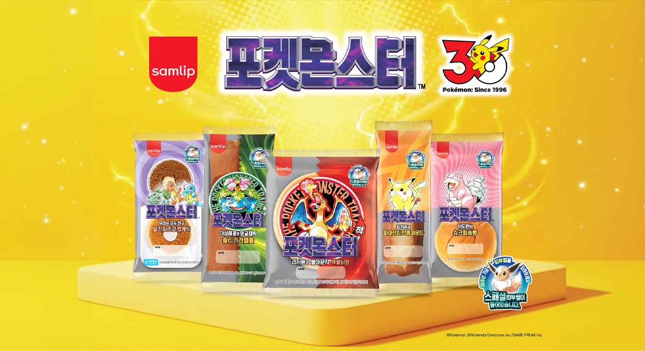 삼립, 30주년 기념 포켓몬빵 5종 출시, 오리지널 아트웍 띠부씰 ...